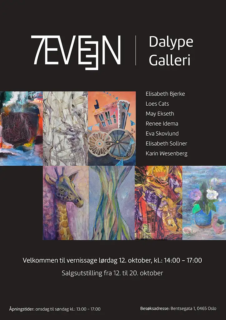 7EVEN - Dalype Galleri - plakat 2024